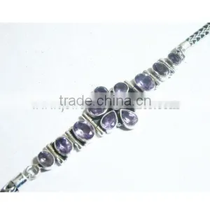 Black Onyx Jewelry, Diamond Bracelet thumbnail-1