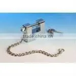 Heavy Type Kaba Key With Steel Chain Amour Plated Rectangular Padlock thumbnail-1