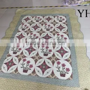 YH19 Cotton Patchwork Carpet thumbnail-1