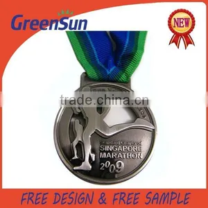 Wholesale Metal Souvenir Triathlon Medallion thumbnail-1