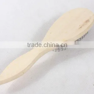 New Arrive Hair Brush Salon Use Hair Straightening Brush, Cheap Wooden Hair Brush thumbnail-2