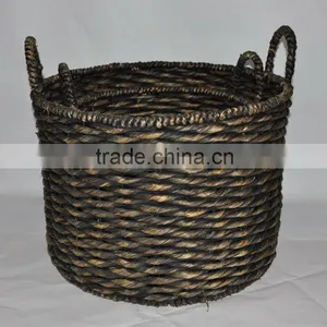 Water Hyacinth Storage Basket thumbnail-1