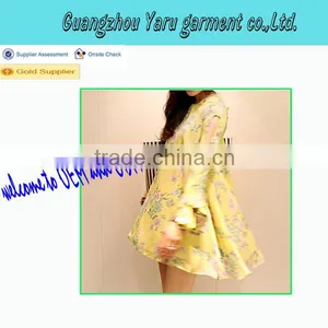 2014 Chinese Factory Garment Long Sleeve Loose Women Dress thumbnail-1
