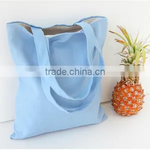 Canvas Shopping Handbag Plain ;canvas Tote Bag Plain ; Canvas Cotton Shopping Bag Solid Colour thumbnail-6