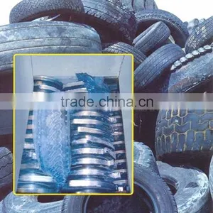 Durable Using Rubber Cutting Used Tire Shredder Machine for Sale thumbnail-4