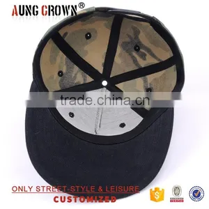 Camo Embroidery Snapback Cap thumbnail-6