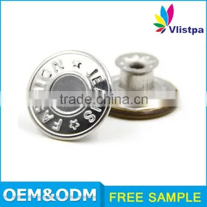 Fashion Designer Cloth 23MM Engraved Snap Button thumbnail-4