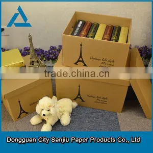 CARDBOARD PACKING BOX FOR SCHOOL SUPPLIES DELICATE PACKING BOX thumbnail-2
