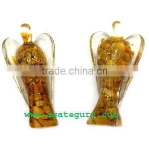 Yellow Aventurine 3inch Angels : Orgone Angels : Healing Orgone Crystals thumbnail-1