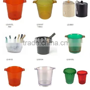 Colorful Plastic Ice Bucket/ Beer Bucket thumbnail-1