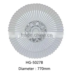 Easy to Install High Quality Factory Price pu Lamp Holder/pu Foam Ceiling Moulding/medallion thumbnail-1