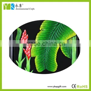 Canna Flower Wood Picture Frame Wall Hanging Decor,home Decoration Wooden thumbnail-4