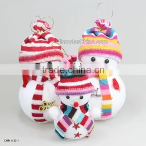 Hot Snowman Santa Calus Plush Stuffed Christmas Toy Supplier's Choice thumbnail-2