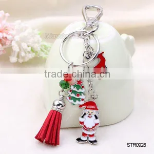 Lucky Gift Christmas Charm Tassel Key Chain thumbnail-4