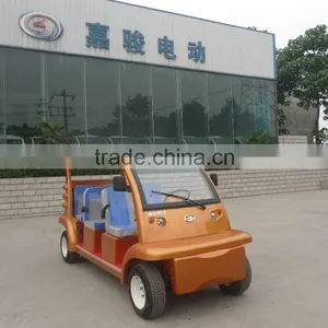 Widely Used Electric Sightseeing Car!!! Double Circuit Hydraulic Braking, Vacuum High-loaded Radial Ply Tire thumbnail-6