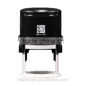 Free Sample Oval 30x45mm Factory Office Use Self Inking Type Rubber Stamp thumbnail-2