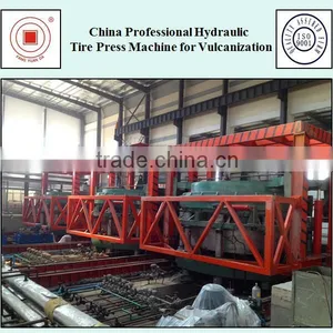 China Professional Hydraulic Tire Press Machine for Vulcanization thumbnail-1