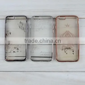 C&T Clear Elctroplate Soft Tpu Cover Case for Acer Liquid Z530 thumbnail-3