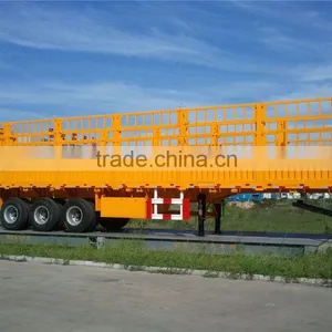 Hot Selling 60Ton Fence Trailer /Cargo Truck Trailer thumbnail-2