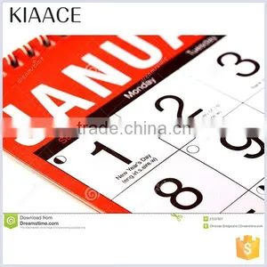 Art Design Custom Recycling Desktop Printing Paper Calendars Print thumbnail-4