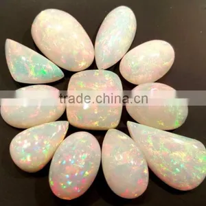 #ACZZ Top Quality Gemstone Multi Shape Cabochons Ethiopian Opal thumbnail-1