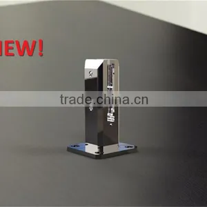 Square Spigot Deck Mounted Frameless Glass Railing Frameless Pool Glass Fencing Spigot thumbnail-1