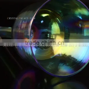 Plated Titanium Quartz Crystal Singing Bowl With Handle and Seven Color thumbnail-2