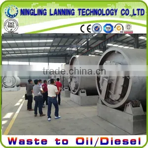 16mm Thickness Reactor Waste Rubber Pyrolysis Equipment thumbnail-4