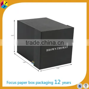 Black Packaging Cardboard Candle Box thumbnail-2