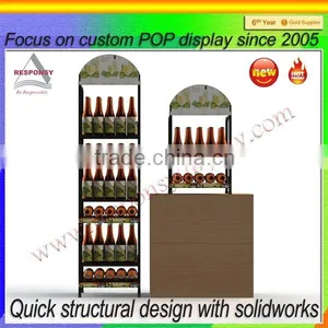 Franchise Metal Wire Wine Display, Glass Bottle Wine Display Stand thumbnail-6