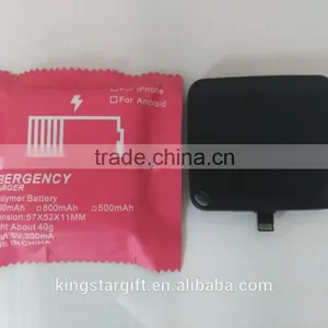 Power Bank 1000mah Disposable Battery Charger thumbnail-3