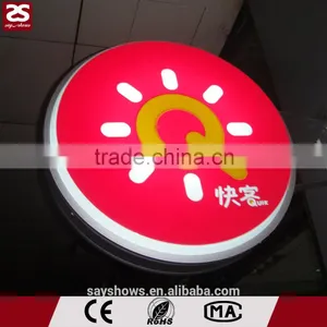 Thermoformed Acrylic 3D Round Light Box thumbnail-3