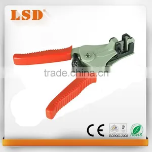 LS-700A Red Plastic Handgrip Automatic Wire Stripper Cutter 0.5mm-2mm Aluminum Alloy Strip Tool thumbnail-1