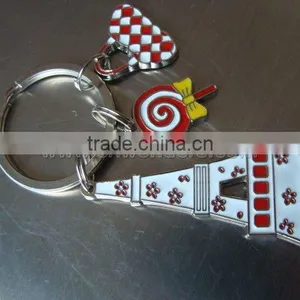 Best Selling Beautiful Znic Alloy Keychain Metal thumbnail-1