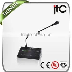 T-318 PA System Remote Zone Paging Microphone thumbnail-1