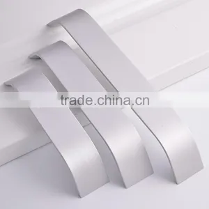 China Manufactory Products Modern Space Aluminum Cabinet Handle and Knobs / Drawer Pulls With Screws thumbnail-2