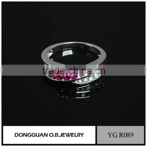 Wholesale Jewelry Fashion Latest Gold Finger Ring Designs of Wedding Rings thumbnail-5