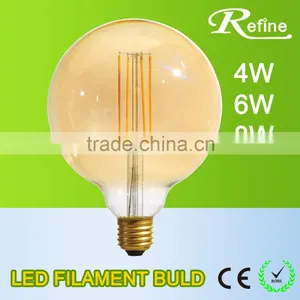 LED Edison Bulb Retro E27 Vintage COB LED Filament Light Energy Saving Lamp A60 4W 6W 8W 220V thumbnail-1