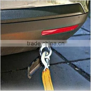 Polyester Car Tow Rope From Manufacture / Snatch Strap / Tow Strap Cable Rope thumbnail-1
