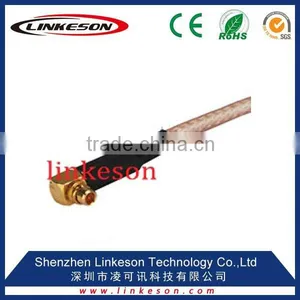 RP-TNC Female Plug Pin Bulkhead to MMCX Male RA Pigtail Cable RG316 15cm Wlan thumbnail-1