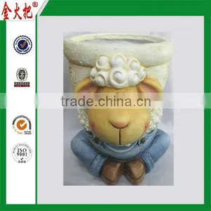 2014 New Design Resin Decorative Flower Planter thumbnail-1