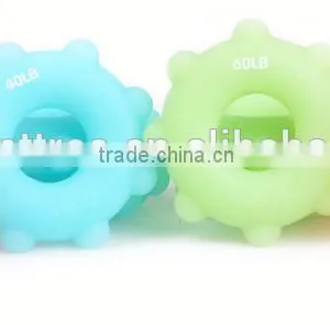 Newest Wholesale High Quality Exercise Equipment Colorful Eco-friendly Silicone Massage Gripping Ring thumbnail-3