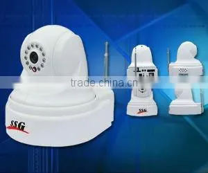 IP CCTV Camera Alarm , Wireless IP Alarm Camera Work With 315/433 Mhz Wireless Alarm Sensors thumbnail-1