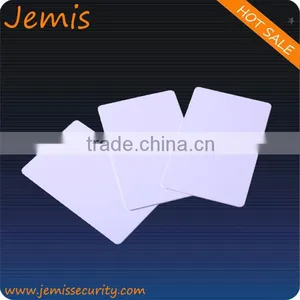 White Contactless Employee Smart ID Card/125Khz Frequency Card for Access Control System thumbnail-1