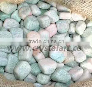 Amazonite Rough Tumbled Pebbles Stone thumbnail-1