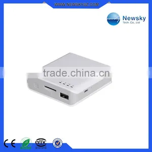 Portable Wireless Inbuilt 5200mAH Power Bank Sim Card Slot 3g Wifi Router thumbnail-1