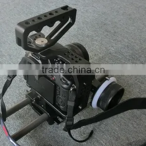 Pansonic GH4 Dslr Rig Shoulder Mount Kit With Detachable Handle Body Case and 15mm System Case thumbnail-2