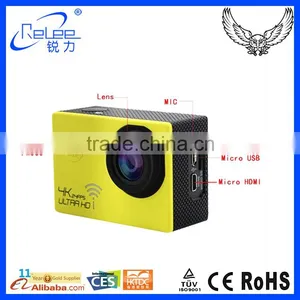 2016 Wholesale Full HD Real 4k Ultra HD Underwater Wifi Video Action Camera With H.264 thumbnail-6