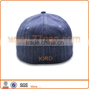 Hot Sale Custom Design Structured Denim Fabric Snapback Cap With Your Own Logo thumbnail-2