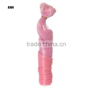 15cm Ombre Color Body Wave Hair Weaving for DIY Doll Wig thumbnail-2